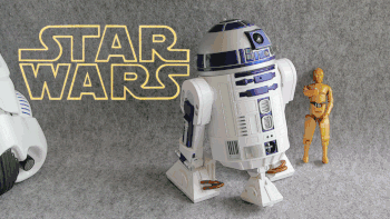 #全民分享季#HASBRO 孩之宝 星球大战 R2-D2遥控机器人 开箱