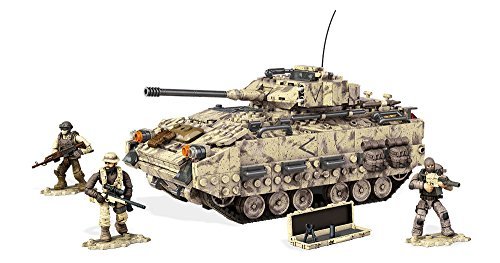 美高 使命召唤系列 布拉德利M2装甲车 拼装玩具