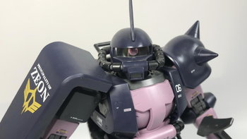 #全民分享季#剁主计划-北京#万代 BANDAI 高达 MG 黑色三连星 MS-06R-1A 扎古II