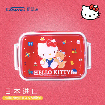 #全民分享季#集合了！宝宝的Hello Kitty餐具套装