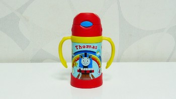 #全民分享季#让宝宝爱喝水：Thomas & Friends 托马斯&朋友 儿童保温杯 开箱
