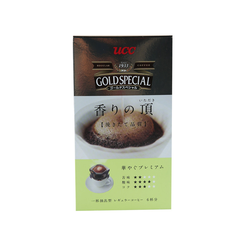 UCC金装奢华+KEY COFFE “高端”挂耳简评