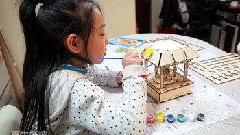 DFROBOT 木质拼装 音乐旋转木马 把玩，与小朋友一起享受创造的乐趣