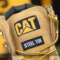 #全民分享季#CAT 卡特彼勒 钢头高帮黄靴 开箱