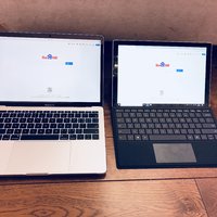 你想知道的—微软 新Surface  Pro 和 Apple 苹果 Mac book 13寸 笔记本电脑