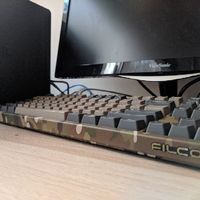 没忍住 又剁手—FILCO 斐尔可 FKBN87M/EMR2 迷彩色灰键帽 机械键盘 晒单