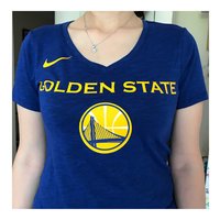 我是Nike粉 篇三十：#全民分享季#NIKE 耐克 NBA 金州勇士队女子球迷短袖T恤