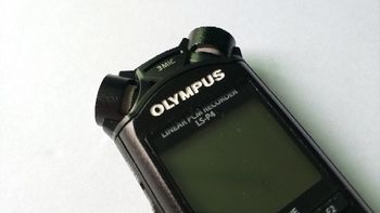 #原创新人#工作语音记录好帮手—OLYMPUS 奥林巴斯 LS-P4 数码录音笔 海淘开箱测评