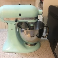 #原创新人#夏日清凉ICON：KitchenAid 凯膳怡 150PS 冰蓝色 厨师机