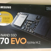 SAMSUNG 三星 970 evo 固态硬盘 250g版 开箱+安装+简单测试