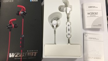 Edifier 漫步者 W280BT蓝牙运动耳机入手晒单