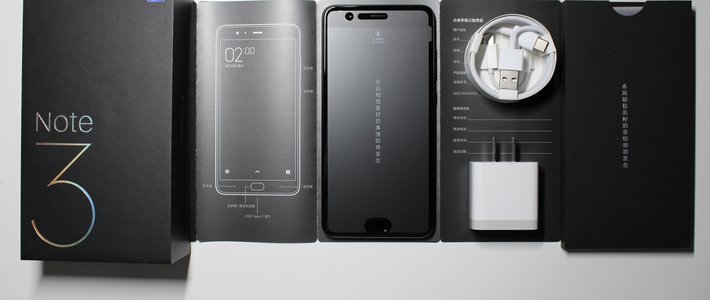 米粉的水桶机:MI 小米Note3 6G+64G 手机 开箱