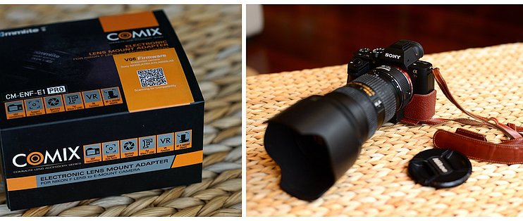 打通任督二脉 Commlite Nikon G转sony E 自动对焦转接环测试 转接环 什么值得买