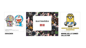 躲不过的优衣库联名款 UT 村上隆×哆啦A梦 UT MINIONS小黄人 Marimekko 连衣裙