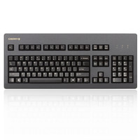 樱桃（Cherry）G80-3000LSCEU-2 游戏办公机械键盘 黑色 青轴