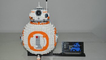 单反毁一生，LEGO穷三代 篇一百零五：LEGO 乐高 Star Wars 星球大战 75187 BB-8 宇航技工机器人开箱