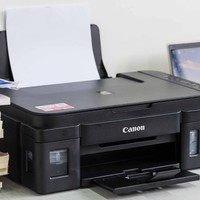 一体化轻型办公小能手：Canon 佳能 G3800 喷墨无线一体打印机 测评