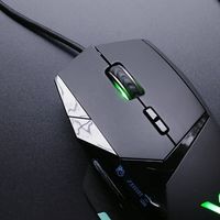 超值游戏鼠标“雷柏VT900”，12颗按键，还带显示屏！
