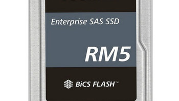 搭载BiCS 3D TLC颗粒：TOSHIBA 东芝 发布 RM5 系列 SAS企业级固态硬盘