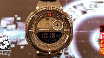 我的手表 篇一：黑白合璧！海淘卡西欧SGW-600H（含转运体验）