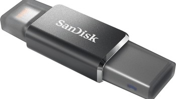 为苹果用户打造：SanDisk 闪迪 发布 iXpand Compact Lightning 双头U盘