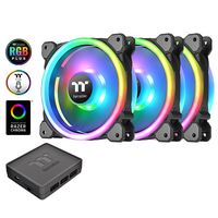 支持亚马逊Alexa AI语音操控：Thermaltake 曜越 发布 Riing Trio 12 RGB 水冷风扇