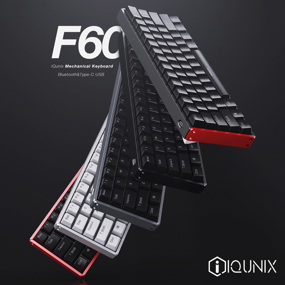 小键盘的个性新选择   IQUNIX F60 与ZOMO 猫爪键帽 体验