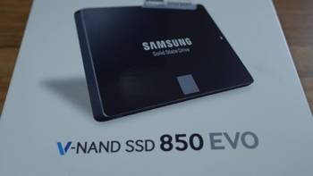 用足接口速度的三星 850 EVO 250GB 固态硬盘