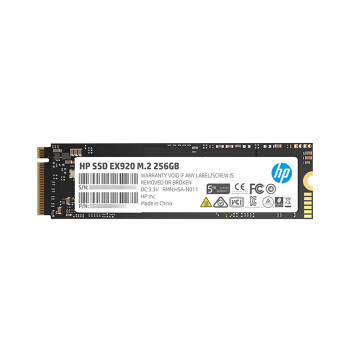 HP 惠普 EX920 M.2 NvMe 256GB 固态硬盘使用体验