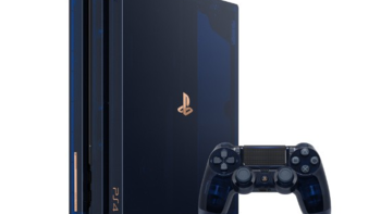 纪念PS系列主机总销量破5亿：SONY 索尼 推出 蓝色透明纪念版 PlayStation 4 Pro 主机