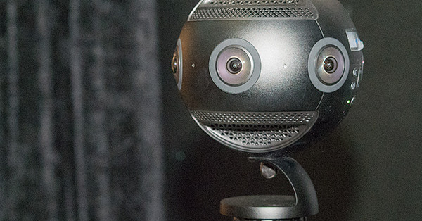 带防抖的8k画质vr视频拍摄insta360pro2全景相机正式发布