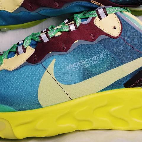 UNDERCOVER  x Nike 耐克 React Element 87 联名运动鞋开箱