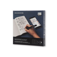 Moleskine智能笔记本套装SWS智能笔+笔记本8055002851152 黑色(点格) 大型