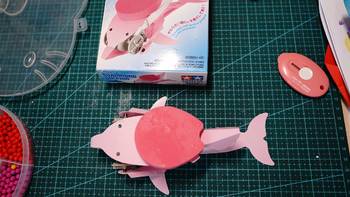借孩子名义买自己玩具 篇二：TAMIYA 田宫机 械海豚开箱及制作过程分享 