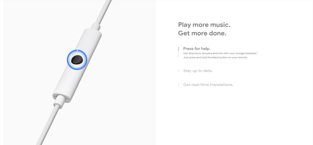 Google 谷歌 发布 Pixel USB-C earbuds有线耳机