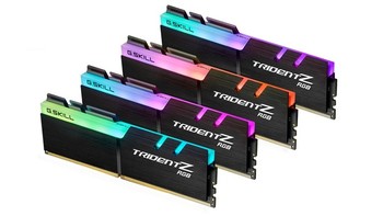 针对高端平台：G.SKILL 芝奇 发布 4500MHz/4800MHz Trident Z RGB“幻光戟”内存