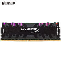 金士顿(Kingston)骇客神条 Predator系列 掠食者 DDR4 3200 8G 台式机内存 RGB灯条