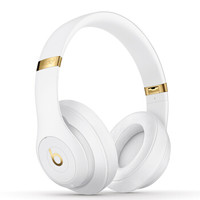 Beats Studio3 Wireless 录音师无线3代 头戴式 蓝牙无线降噪耳机 游戏耳机 - 白色  含麦克风 MQ572PA/A