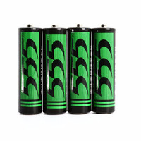 绿色三五电池/高功率锌锰干电池无汞5号 7号/555电池 7号电池 4粒/排