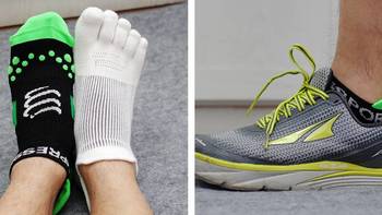 不买鞋改买袜子了—COMPRESSPORT V2.1 3D豆 运动袜