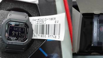 卡西欧 G-SHOCK GW-M5610-1B 男款电波表购买过程(优惠|造型|配送)