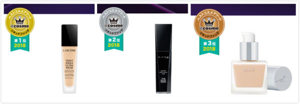 COSME大赏2018榜单出炉!年度金牌好物大盘点