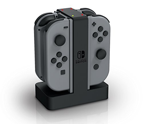 任天堂Switch游戏机 Joy-Con手柄电池包、充电器开箱