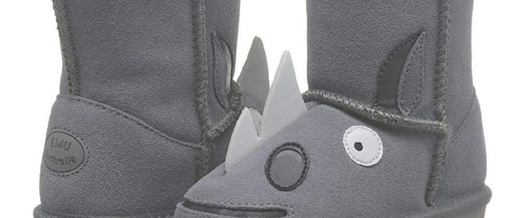 Emu Australia童雪地靴开箱 童鞋 什么值得买