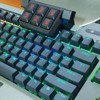 外设 篇一：科技感十足的硬汉 迪摩F4 RGB机械键盘使用感受