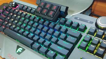 外设 篇一：科技感十足的硬汉 迪摩F4 RGB机械键盘使用感受 