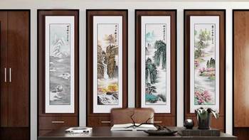 中式客厅字画挂什么 国画山水景色秀雅更别致