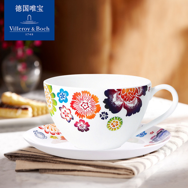 一眼繁华，一眼落寞：Villeroy boch 唯宝 花舞 系列咖啡杯碟套组