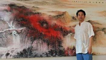 实力派山水画家赵洪霞，大好河山的经典国画欣赏