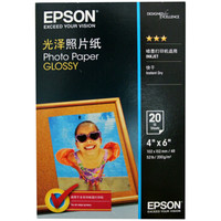 爱普生（EPSON） S042554 新一代光泽照片纸 6寸/20张